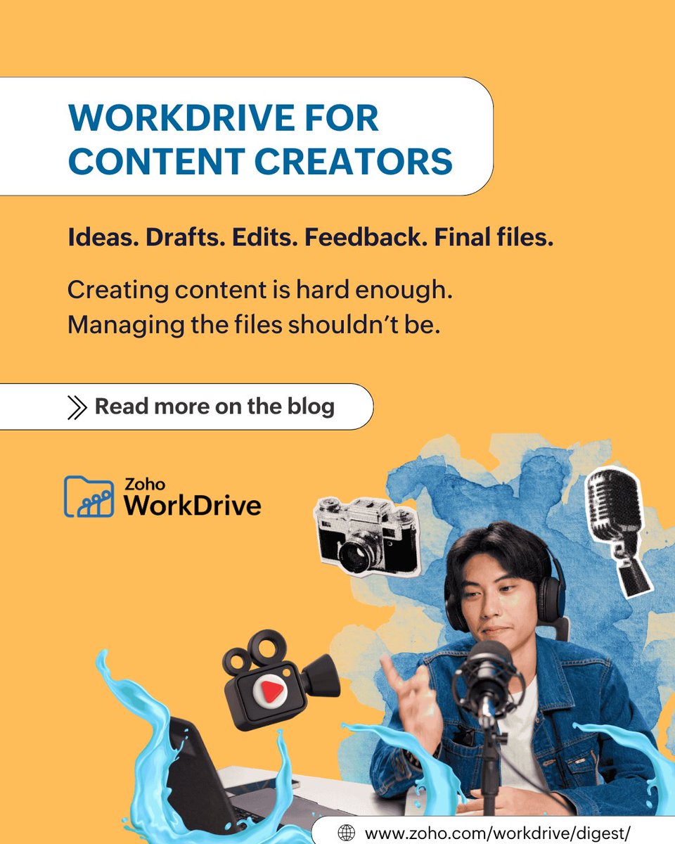 Zoho WorkDrive tweet media