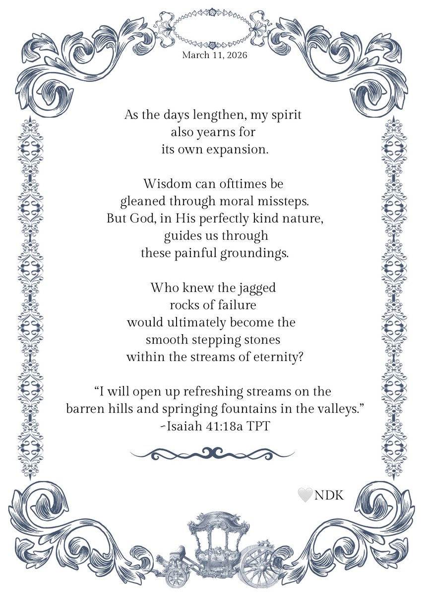 NancyDayle's tweet photo. Wading into the shallow waters of contemplation while reflecting on the remarkable blessings this poorly equipped sojourner has gleaned. Come along each day for heartfelt thoughts of spiritual renewal.  
#reflections #christianwriting 
#healing  #griefjourney #spiritual https://t.co/STW9YTP8Ju