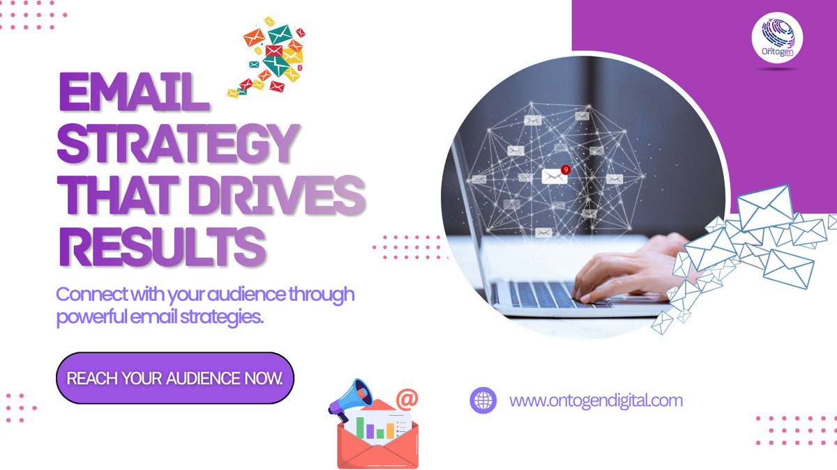 Ontogen_Digital's tweet photo. Smart email marketing that boosts engagement, drives leads, and increases conversions. 📩
.
.
#EmailMarketing #DigitalMarketing #LeadGeneration #MarketingStrategy #BusinessGrowth #EmailCampaigns 🚀 https://t.co/gqKBTyKtDX