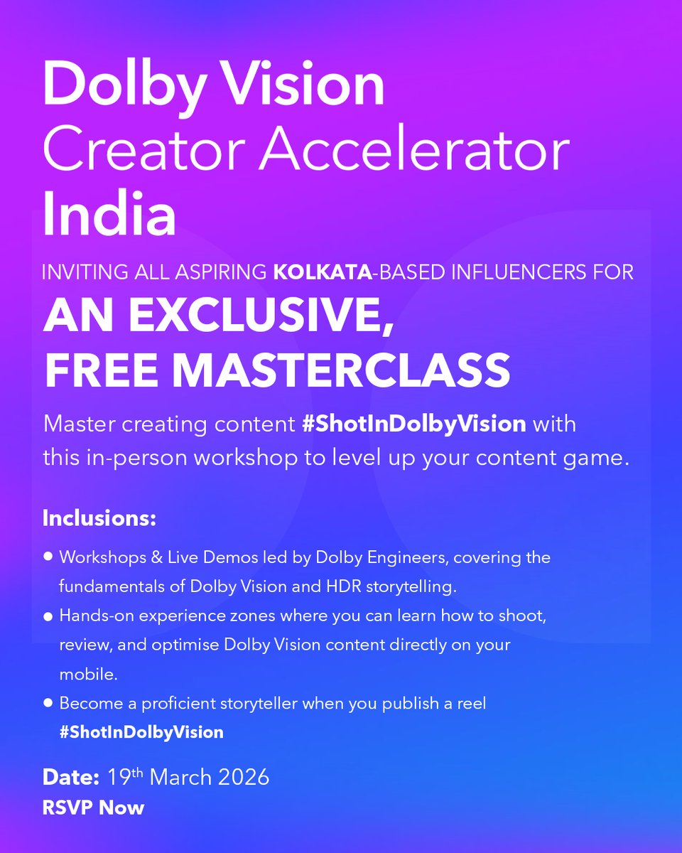 Dolby India tweet media