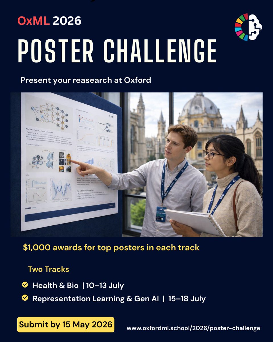 AI for Global Goals | OxML tweet media