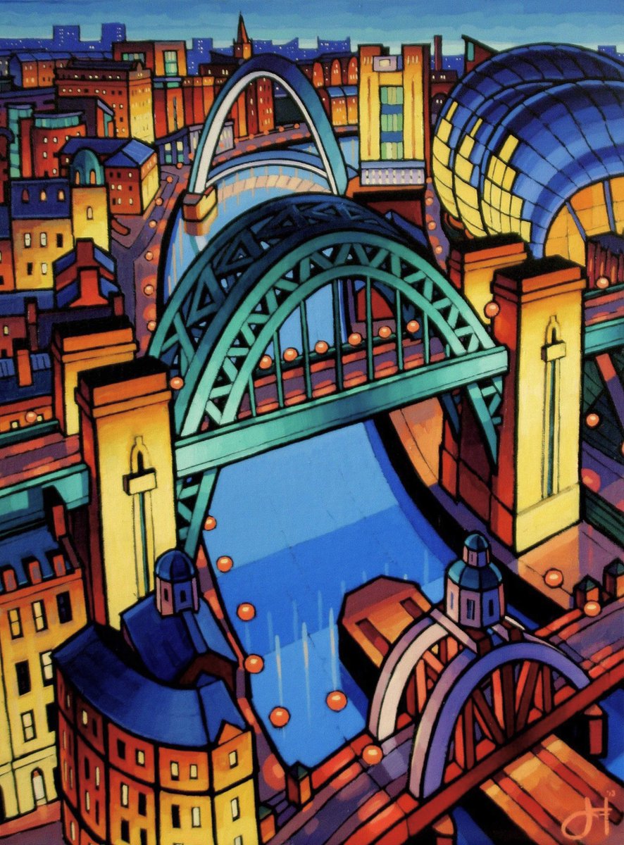 JimEdwardsArt's tweet photo. 3 Newcastle Bridges - Jim Edwards
Limited edition print (/145), โ50.5 x 34cm (image) / 75x56cm (frame).
Available from 57 Lime Street Studio & Gallery.
https://t.co/LjfYrBq6Wg
#newcastle #gateshead #quayside #tynebridge #newcastleupontyne https://t.co/3D4TrFrHyp