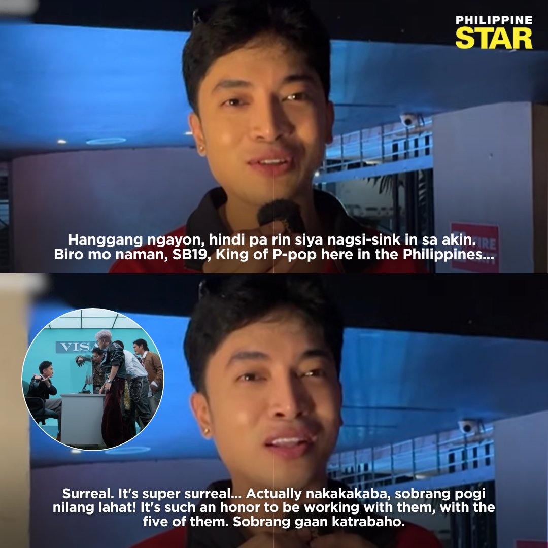 'SUCH AN HONOR WORKING WITH THEM'

Content creator Poca shared his excitement as he looked back on collaborating with P-pop group SB19 for their recent single "Visa."

In an exclusive interview with The Philippine STAR, Poca said the experience still felt surreal even after the