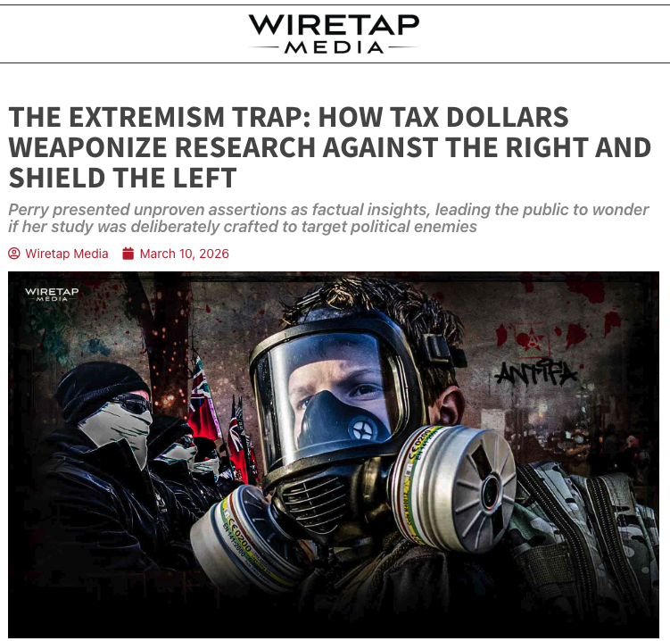 WiretapMediaCa's tweet photo. (IMVE) is a CSIS classification developed from Barbara Perry's 2015 report on RWE that targets Nationalist and Right-Wing politics. 

Perry omitted information and did not properly verify evidence.

We believe the report is fraudulent.

So we call on the CPC to launch an inquiry into Barbara Perry and the Anti-Hate business in Canada.