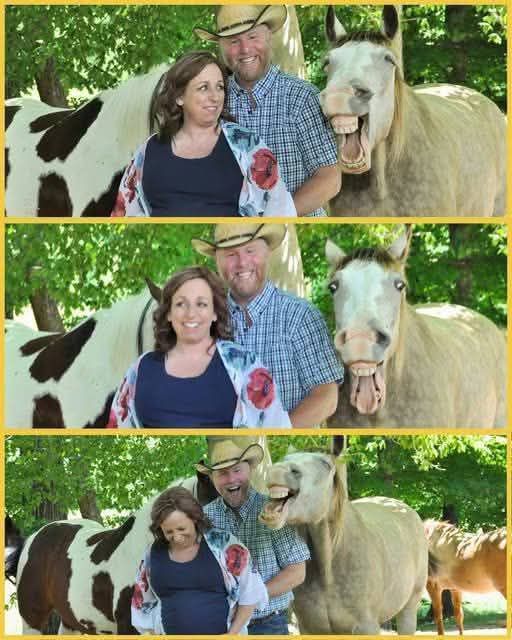 In Indiana, what started as a simple maternity photo shoot quickly turned into an unforgettable moment—thanks to Buckshot, arguably the most photogenic horse in the county.

Amanda and Phil, the expecting couple, wanted their horses to be part of the shoot since they consider