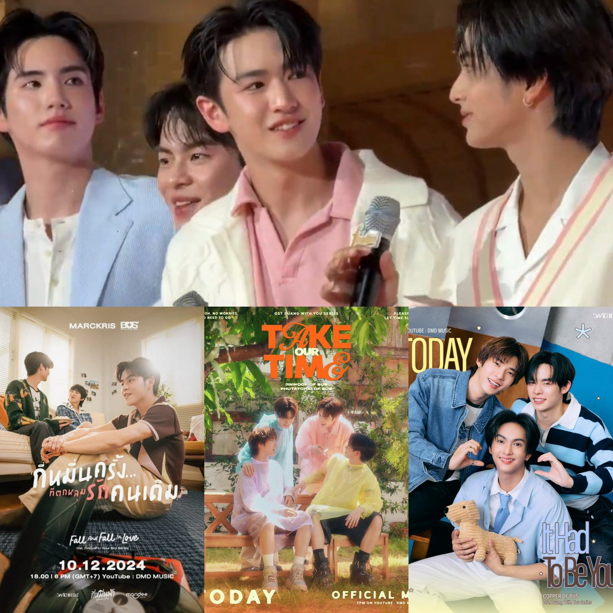 เข้าใจใช่มั้ยมีน้ามตาสามหมีกับน้องเปอร์ 🐻🐼🐻‍❄️😸ได้เพลง ost. ที่ดีมากๆเลย เป็นเพลงช้าฟีลๆฟังได้ไม่เบื่อแล้วแต่ละคนได้เพลงตรงเทสตรงเสียงตัวเองมันจะมีอะไรเริ่ดกว่านี้อีก เหมาะสมถูกต้องถูกใจเพลงส่งคน คนส่งเสียง เสียงส่งเนื้อเรื่อง✨

#MARCKRIS #JINWOOKim
#PHUTATCHAI #COPPERdechawat