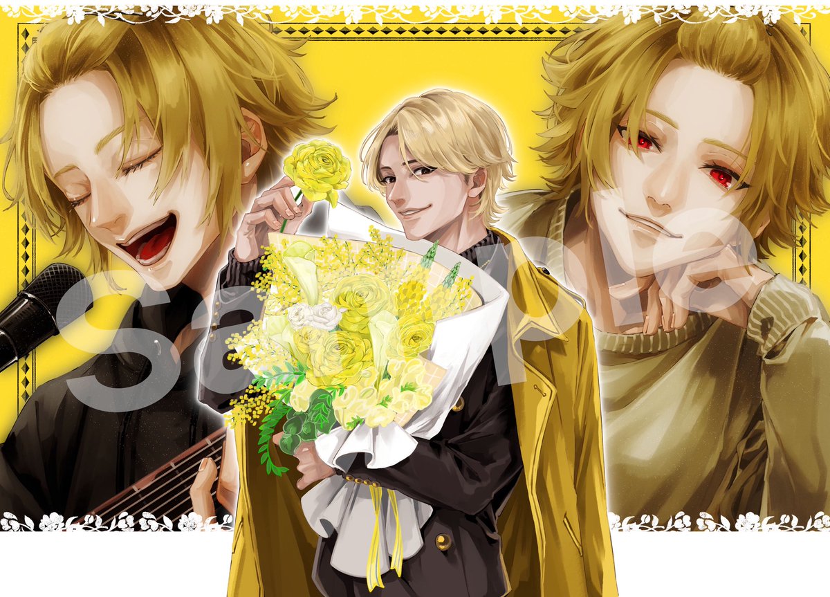 こちらイラスト担当致しました。
参加者様から素敵なアイデアをいただき、この度 心を込めて描かせていただきました。
近くを立ち寄られた際は是非に🌼*･