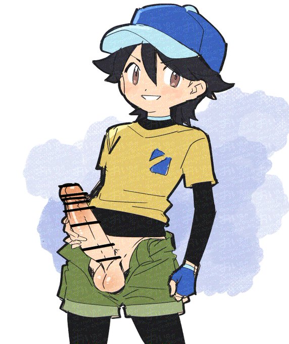 男主人公と女主人公の要素を振り分けてボーイッシュふたなりを生み出したい絵