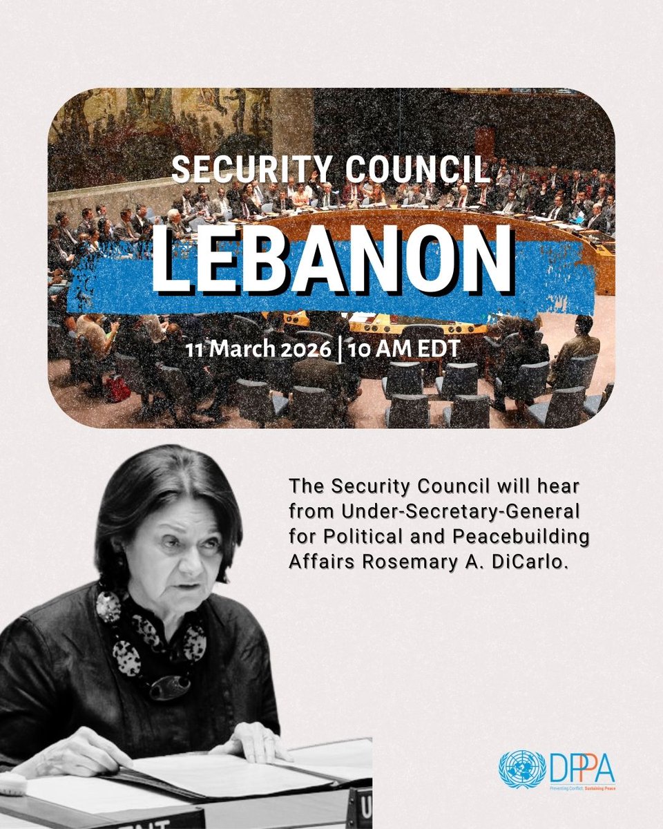 UN Political and Peacebuilding Affairs tweet media