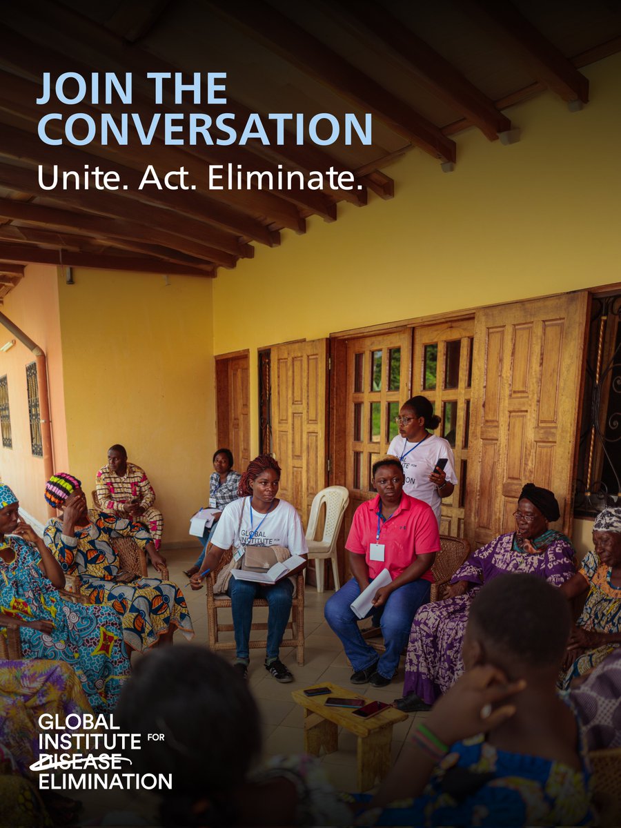 Global Institute for Disease Elimination tweet media