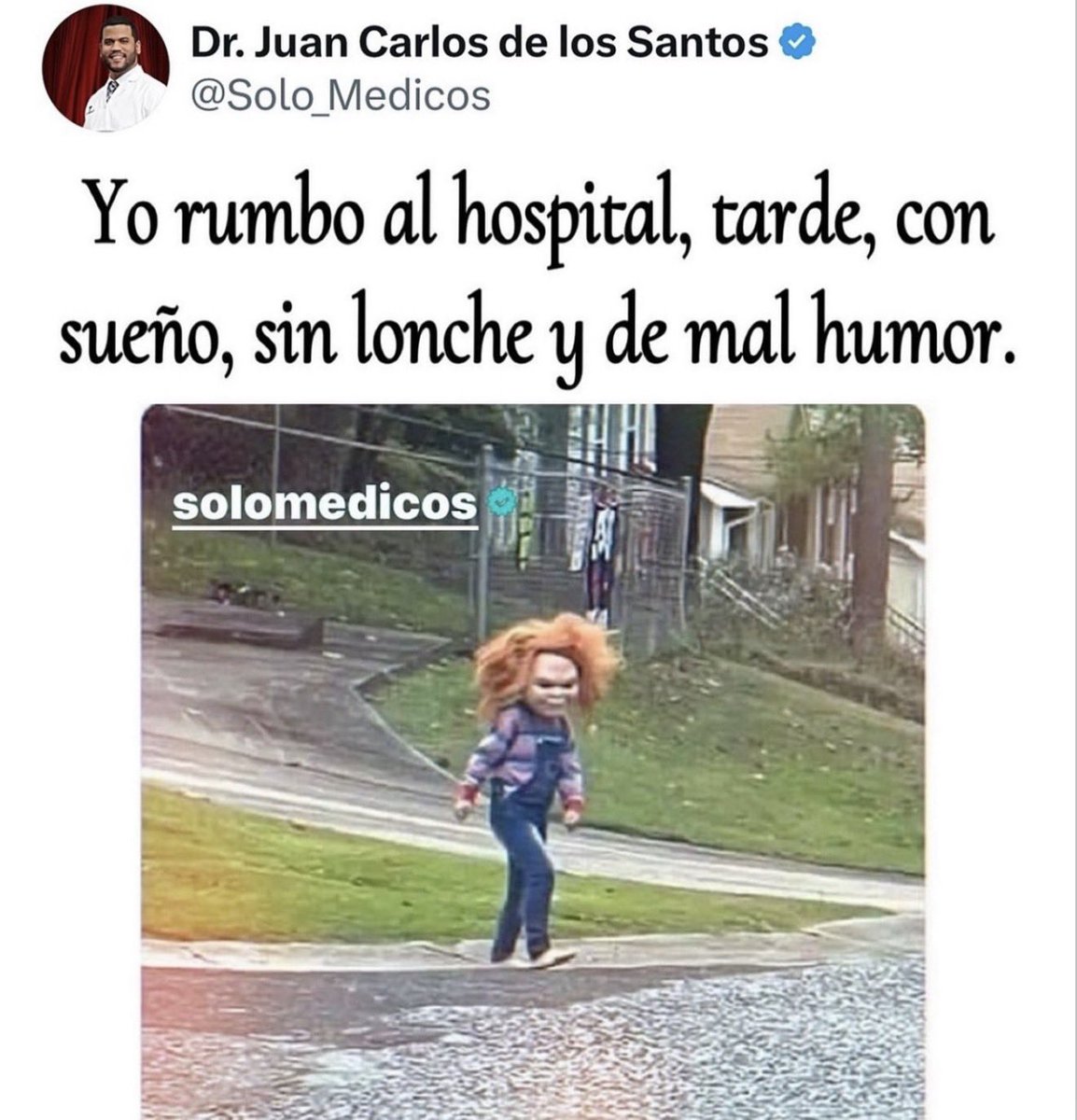 Dr. Juan Carlos de los Santos (@solo_medicos) on Twitter photo 