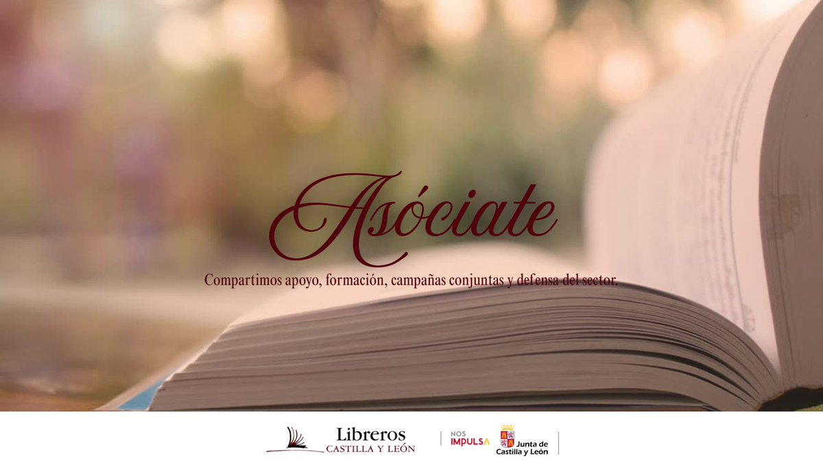 🤝📚 Juntos somos más fuertes
Si tienes una librería en Castilla y León, forma parte de la Asociación.
Envía un mensaje y súmate. 💙
#Asociacionismo #LibreríasCyL #Únete #CulturaLocal #ComercioDeProximidad #SectorCultural #CastillayLeónLee