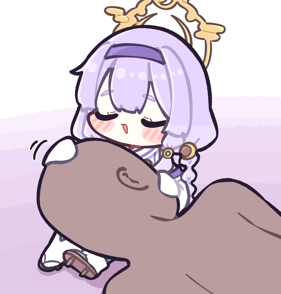 #トリッカル
요미 무릎베개..