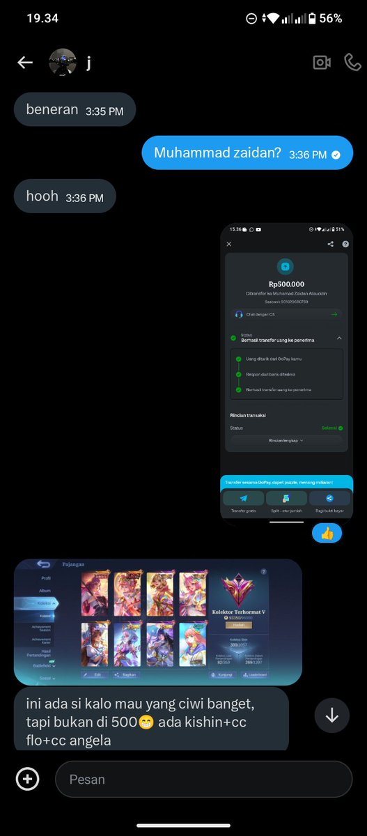 juji - bisa bantu cariin akun ml tweet media