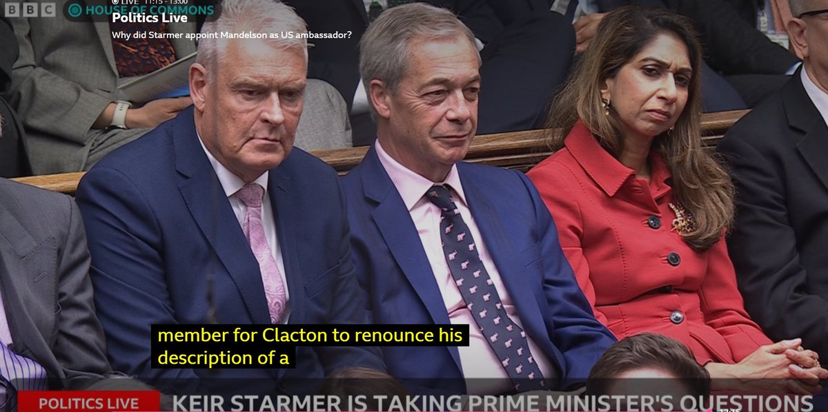 Reform isn't new. It's just the old Tories with the labels ripped off.

Same faces. Same grift. Same contempt for you.

And while they lie, you're still paying for a war and a palace.
#PoliticsLive #PMQs