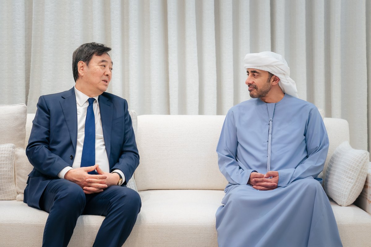 Special Envoy Zhai Jun of the Chinese Government on the Middle East Issue met separately with Secretary General of the Gulf Cooperation Council Jasem Mohamed Albudaiwi, Saudi FM Faisal bin Farhan Al Saud, and UAE Deputy PM &amp; FM Sheikh Abdullah bin Zayed Al Nahyan.
 
#China is