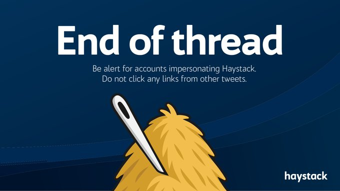Haystack tweet media