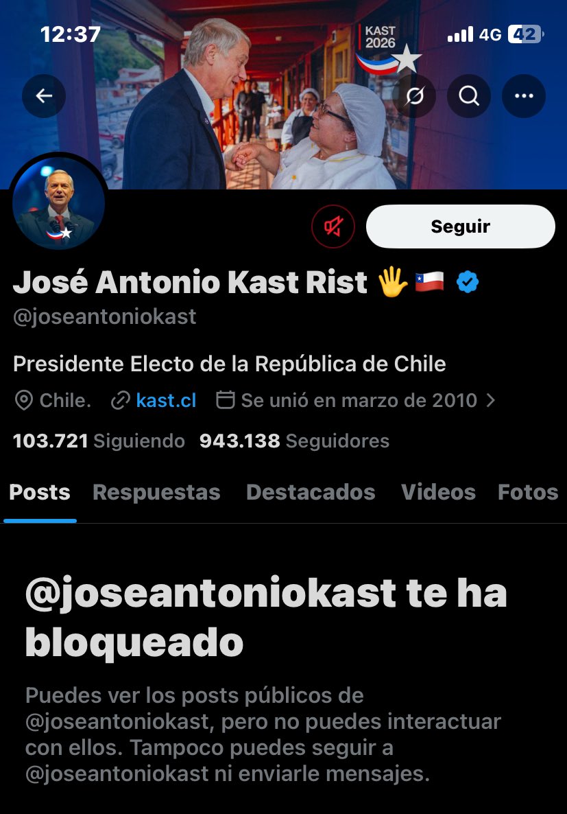 .hola <a href="/Contraloriacl/">Contraloría</a> me tiene bloqueada el presidente