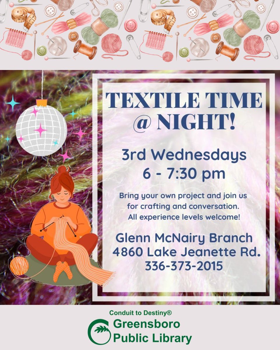 Greensboro Public Library tweet media