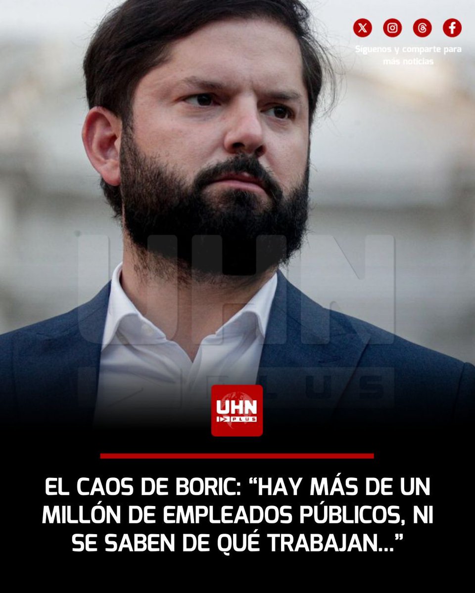 🇨🇱‼️ | Gabriel Boric deja a Chile por el suelo y el problema ahora debe arreglarlo José Antonio Kast. En diálogo con ADN de Chile, el presidente del partido republicano, Arturo Squella, reveló: "Sin ninguna duda hay despidos proyectados. Hay más de un millón de personas. Cuando