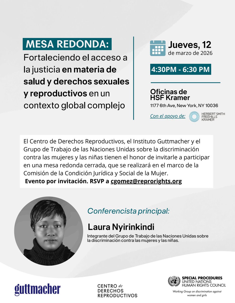 Centro de Derechos Reproductivos tweet media