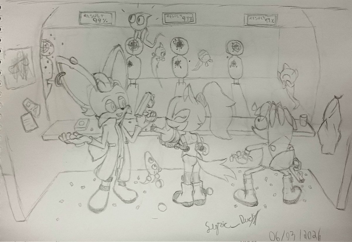 Lyric_Duck's tweet photo. Finally someone that shares something that the Hunters trully understand, guns!!

Atleast this wolf is more friendly than a certain hedgehog.

Sorry for that shadow in the drawn, but atleast is very visible.

#Whisperthewolf #SonicAU #VampireNight https://t.co/lhXdB7IDnO
