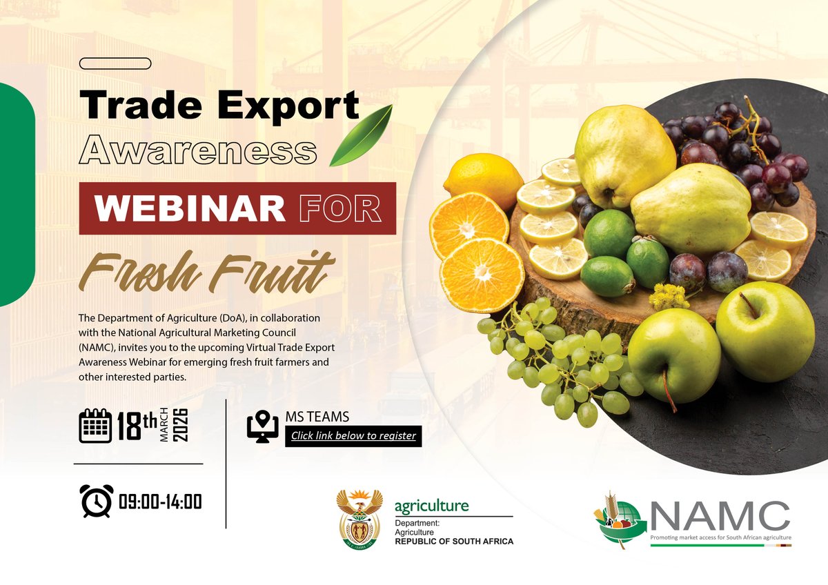 National Agricultural Marketing Council tweet media