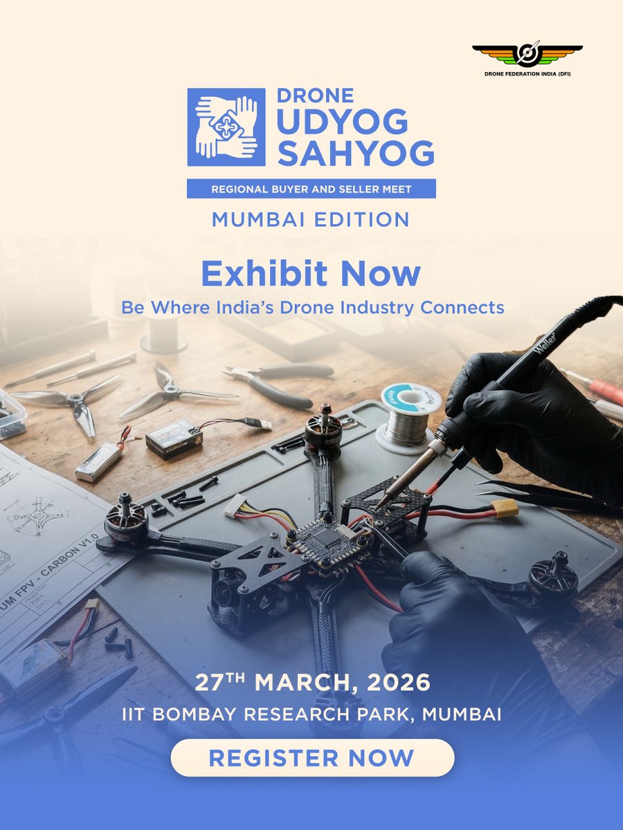 Drone Federation India (DFI) tweet media