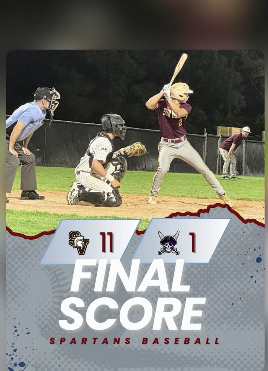 SVHS Spartans Baseball tweet media