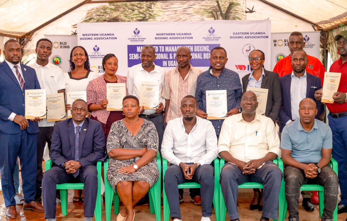 Uganda Boxing Federation tweet media