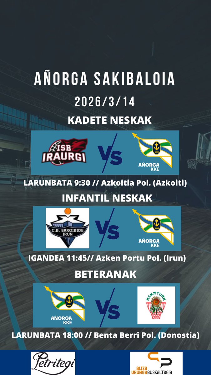 AÑORGA SASKIBALOIA tweet media