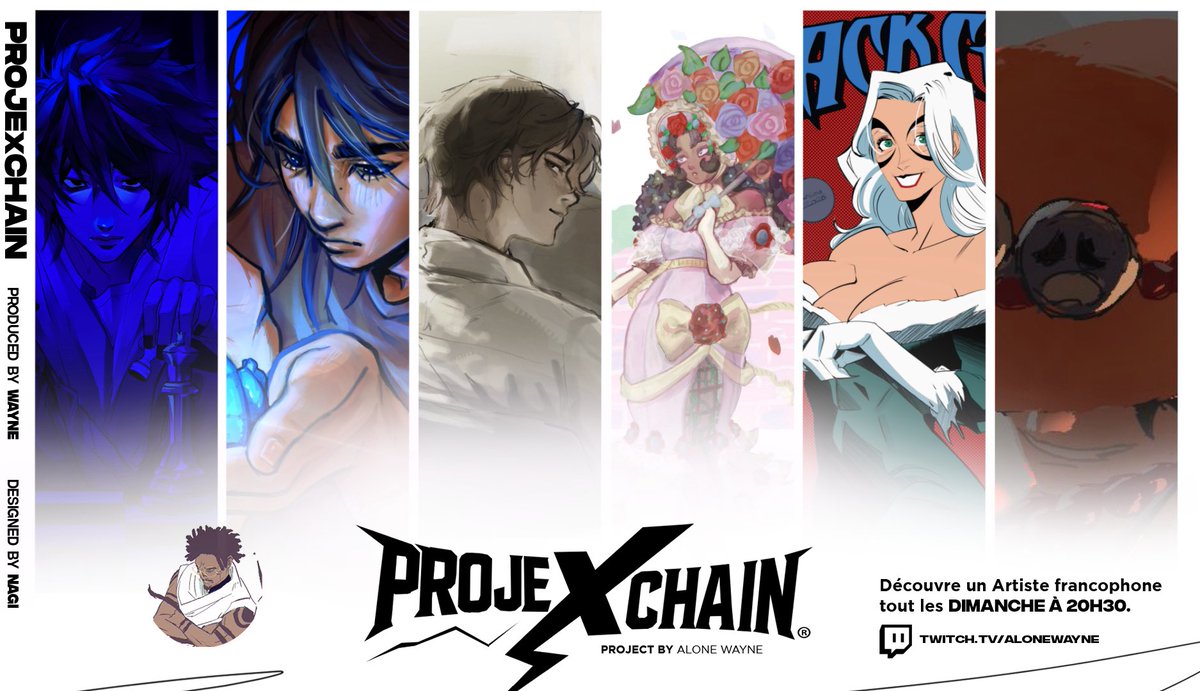 La rediffusion du premier PROJEXCHAIN WARMUP est disponible sur YouTube !

6 artistes 30 minutes chacun pour présenter leur univers et parler de leur art en live sur Twitch.

youtu.be/G2sKP_RAcBU?is…