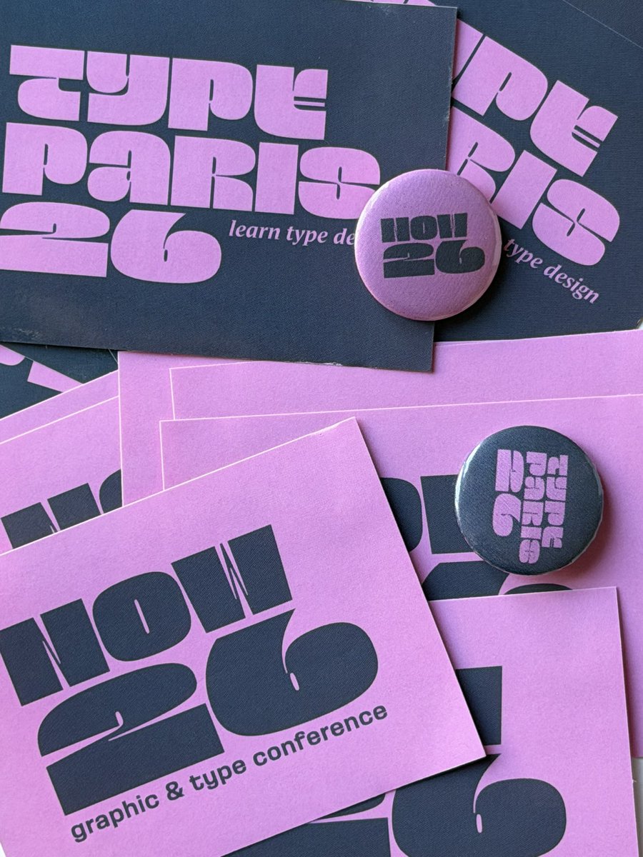 TypeParis Now26 Graphic & Type Conference tweet media