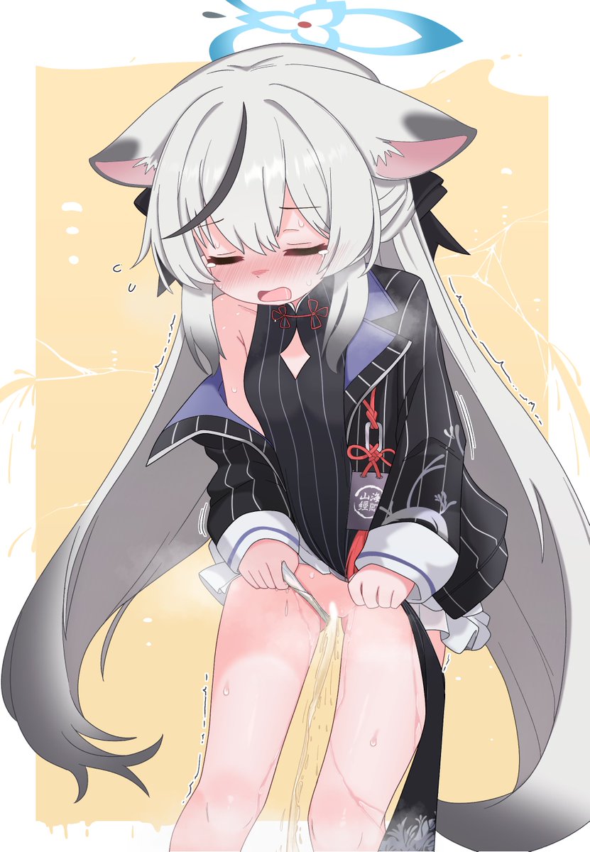 もう止まらない...⬅️🚪💦💦 