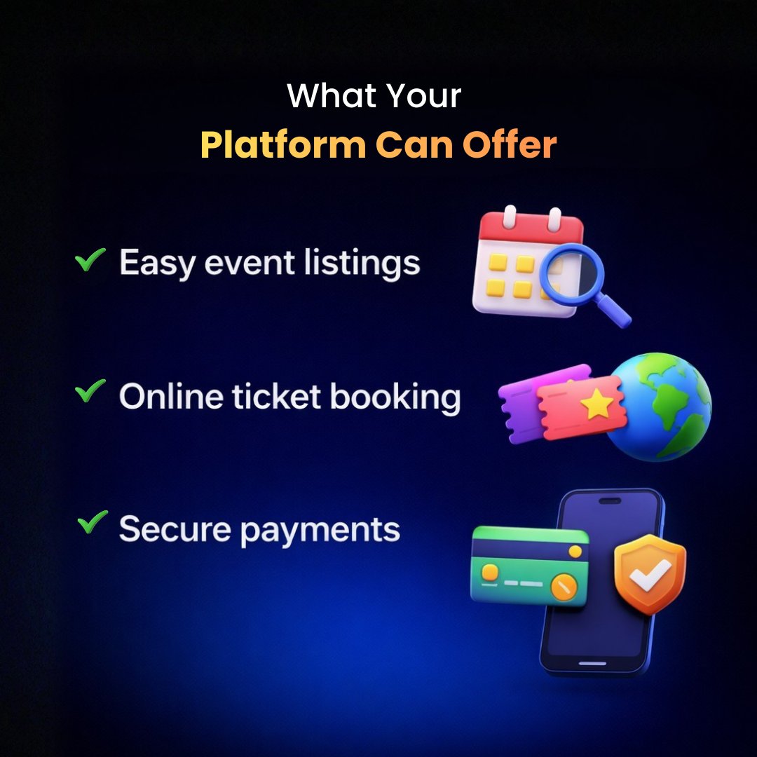migrateshop's tweet image. 🎟️ Launch your own event booking platform and start selling tickets online with a powerful Event Booking Script. Build, manage, and grow your event business effortlessly!

Visit - migrateshop.com/event-booking-…

#EventBooking #EventBookingScript #TicketBooking #EventManagement
