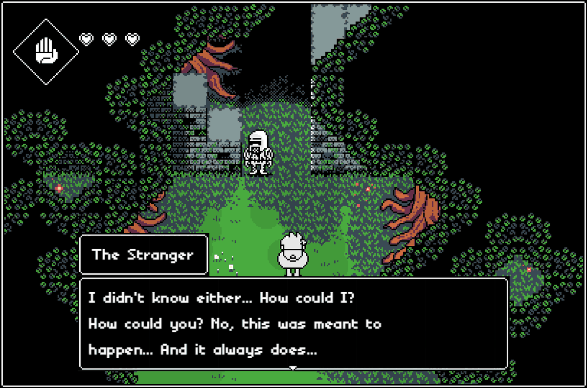 fiddleling's tweet photo. The Stranger returns in 3-Bit Explorer.
O Estranho voltou em 3-Bit Explorer.
Wishlist on steam: https://t.co/S3obs8V2LN
#IndieGameDev #IndieGames #GameDev #IndieDev #DevLog #GamedevCommunity #MadeRPGMaker #GameArt #PixelArt #Playable #DemoAvailable #WishlistNow #RPG #PuzzleGame https://t.co/q9PiV8Hjac