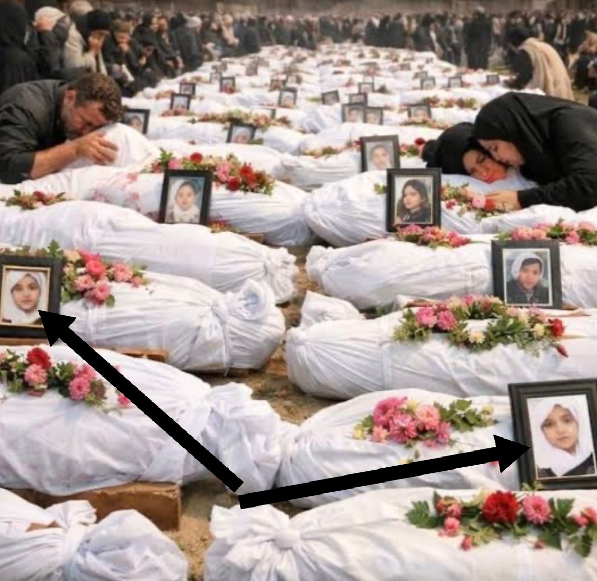 İnsanlar daha çok etkilensin diye ölümü yapay zeka ile süslemek ve insanları kandırmaya çalışmak sadece siyasal islama yakışır...
Aptallar!