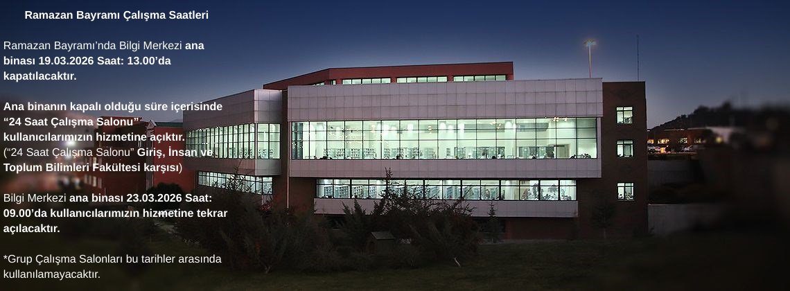 SDÜ Bilgi Merkezi tweet media