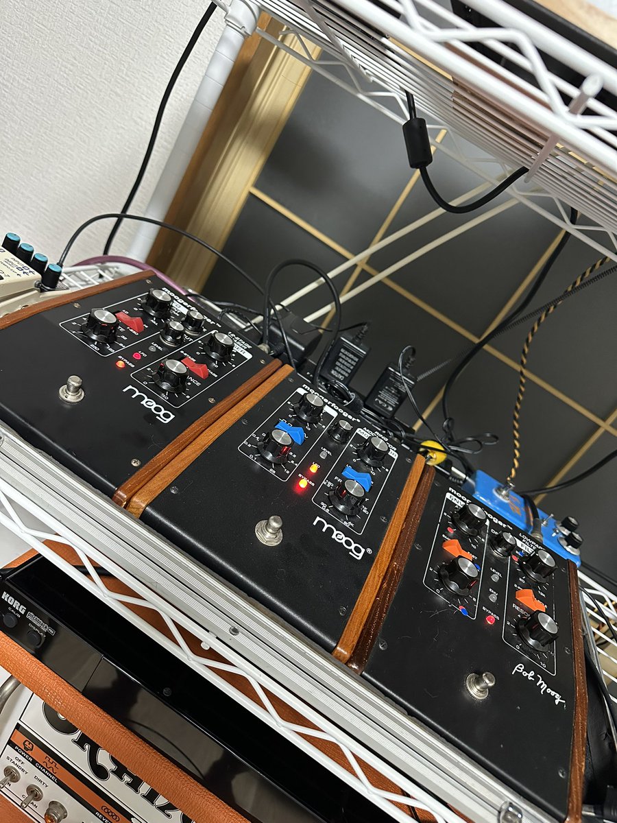 DJ_BABOO's tweet photo. Moogはやっぱりぶっとくて良い音するなぁ... https://t.co/uzM9g7l6fj