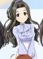 星花さん、お顔がRとかで多いパッチリ系じゃなくて、SRとかSSRの感じのお目々になってて、ハイライトの色や光沢感とか影色とかも変わってる感じがしてめちゃくちゃ可愛い..... あとお山が.....服でキュッとされておっきくなってません????