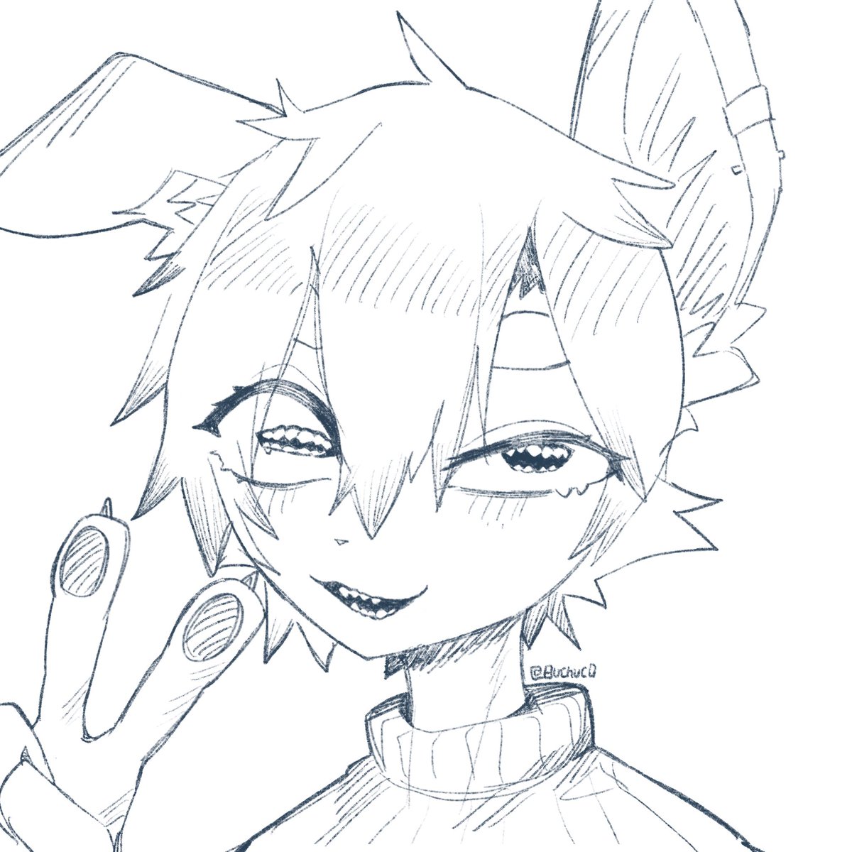 Buchuc0's tweet photo. she bites,could devour u too :o

#furry #furryart https://t.co/lRX608Ypug