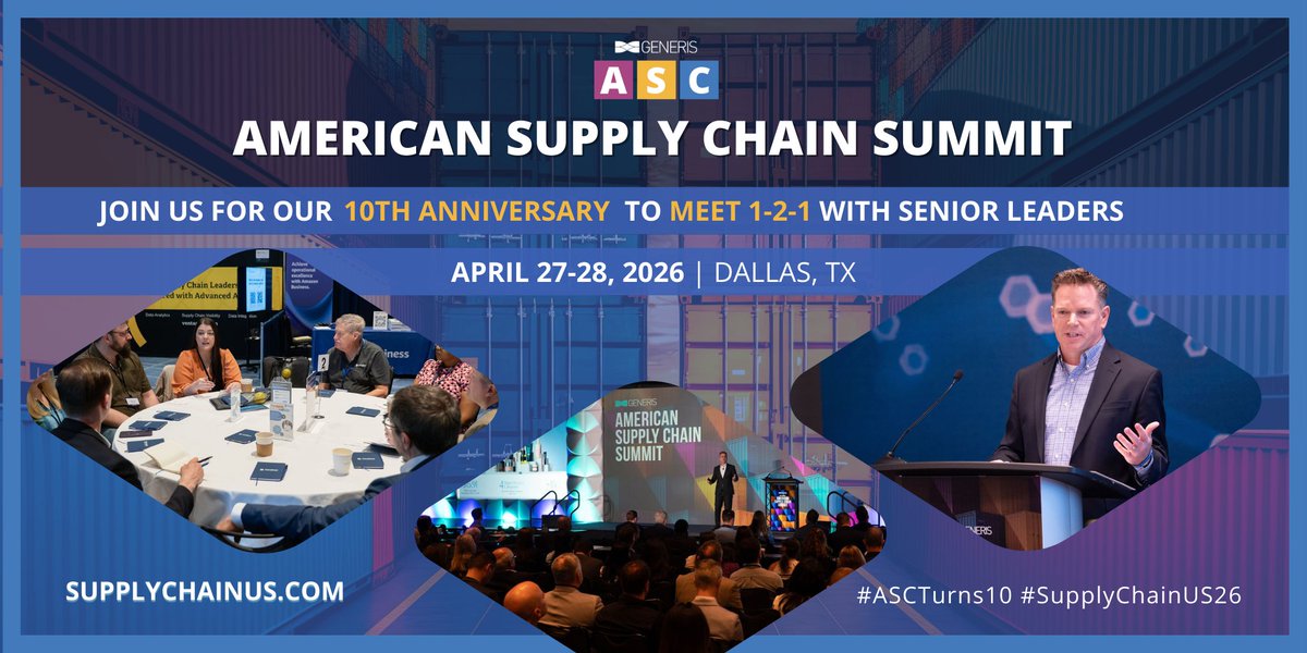 American / European Supply Chain Summit tweet media