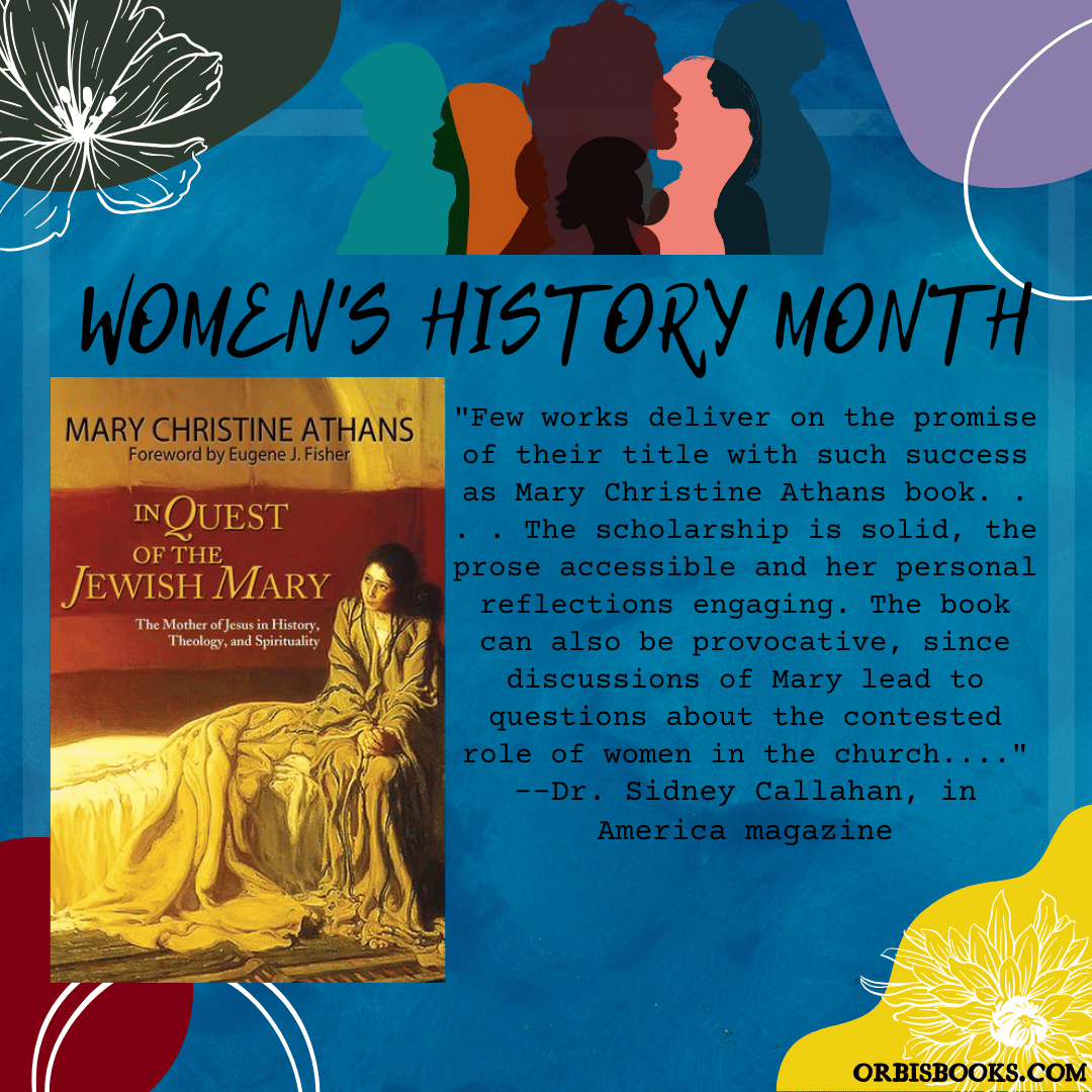 OrbisBooks's tweet photo. 📚 Women making history through scholarship! This Women’s History Month, dive into In Quest of the Jewish Mary by Mary Christine Athans and discover new perspectives on faith, culture, and tradition. 🌟
https://t.co/Aoj9R0CFUB
#OrbisBooks #WomensHistoryMonth #ReadWomen https://t.co/Ru8184JLXU