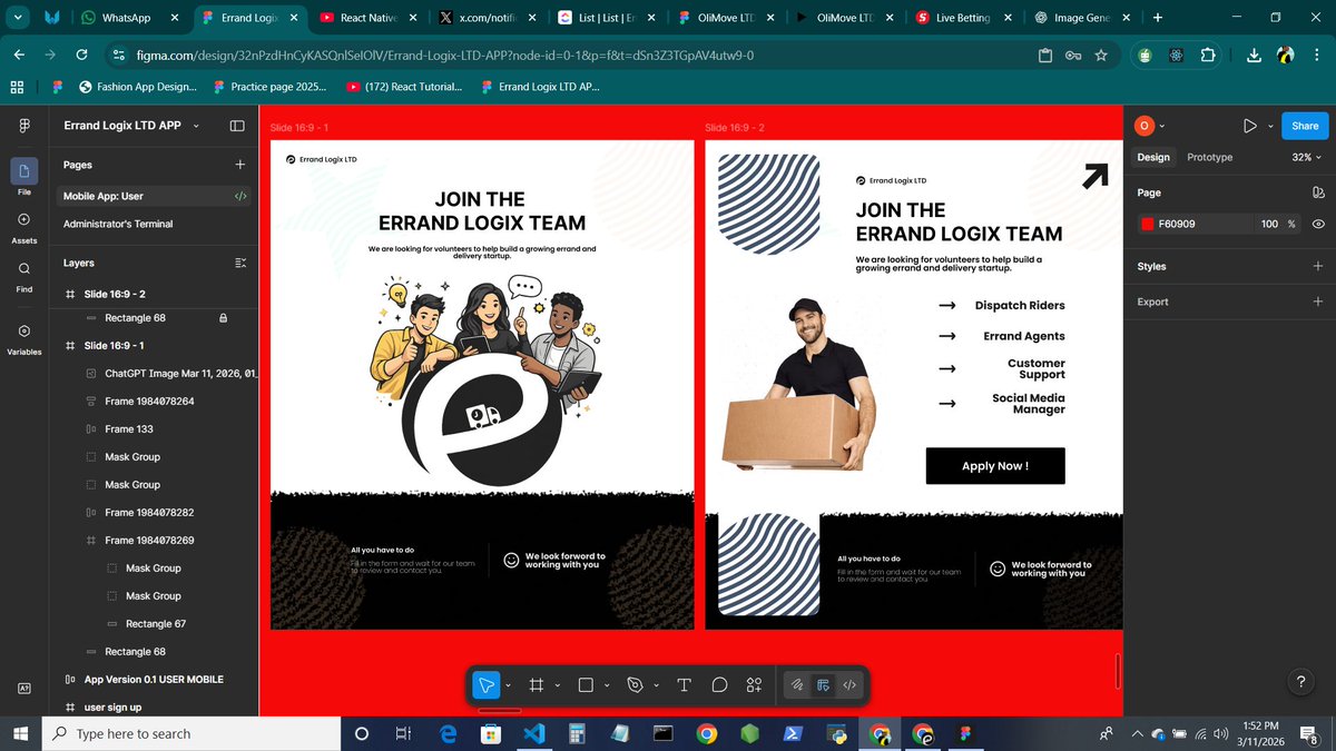 Red_Rex0's tweet photo. Using Figma to create a few graphics designs is practically amazing and requires 100% creativity. https://t.co/XYAmJK6MBZ