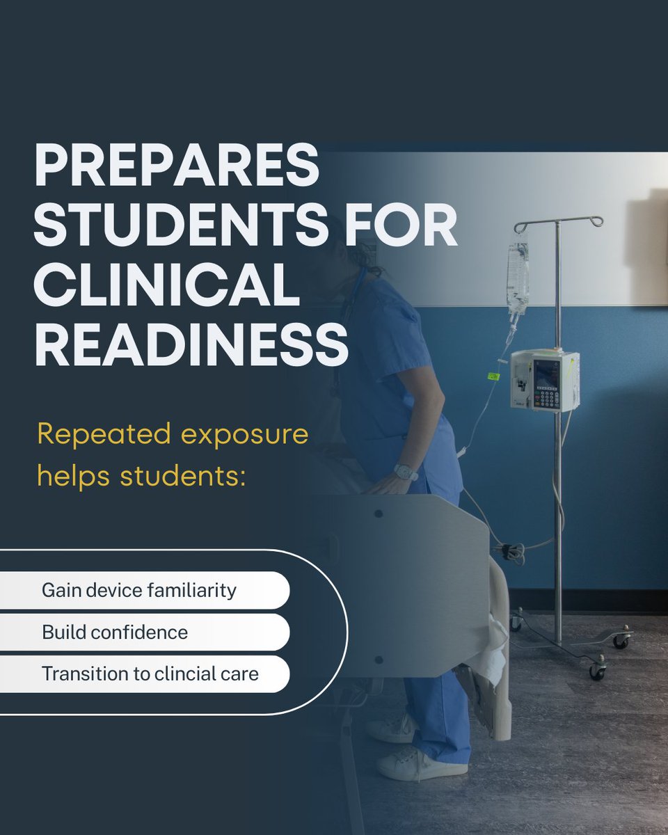 Pocket_Nurse's tweet image. 💉 Give your students the confidence and skills they need with IV pump simulation.

Explore IV pump solutions for your sim lab 👉 hubs.ly/Q046fx460

#SimulationEducation #NursingSimulation  #HealthcareEducation #ClinicalSkills #SafeLearning #MedEd #NursingEducation