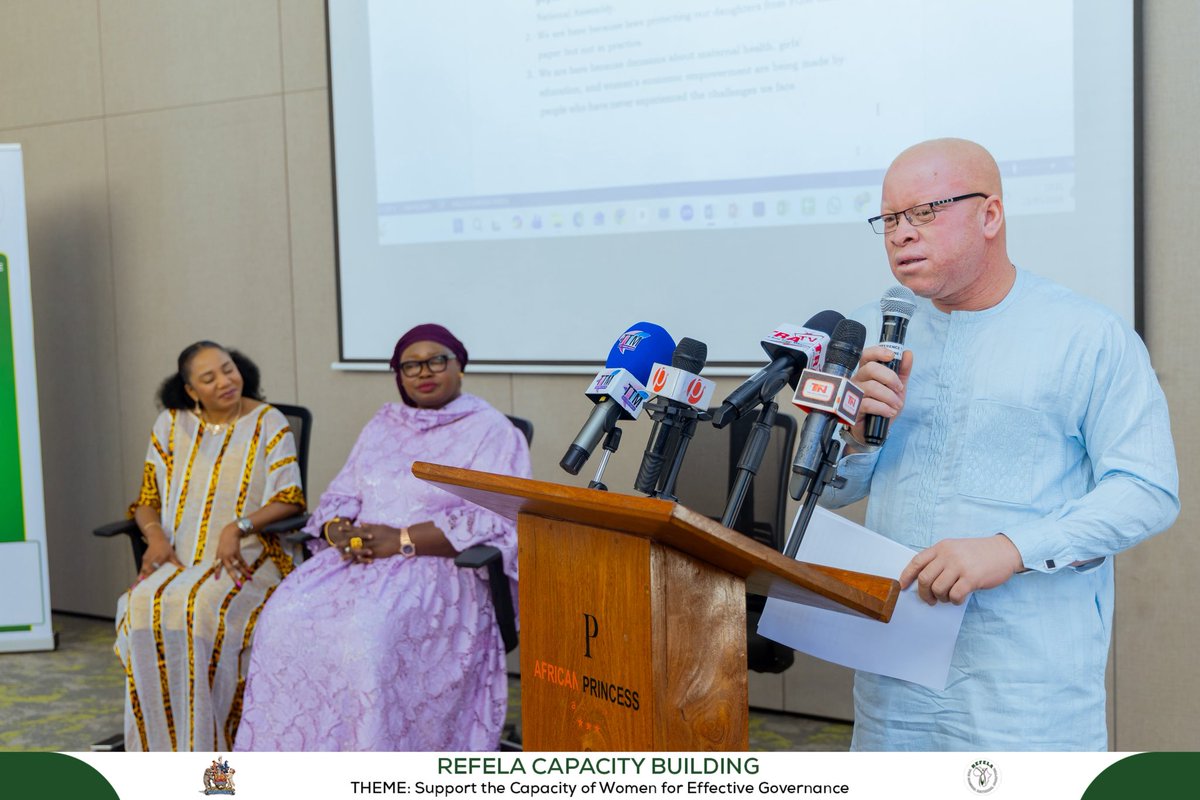 Mayor of Banjul Rohey Malick Lowe tweet media