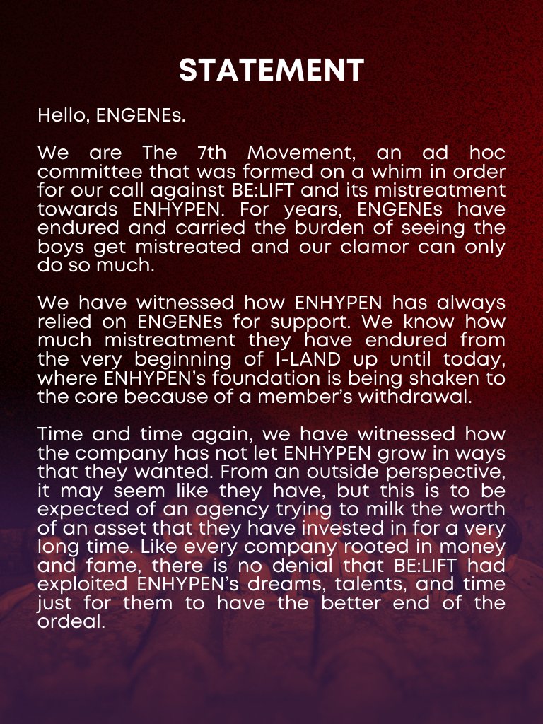 The 7th Movement (Commentary) tweet media