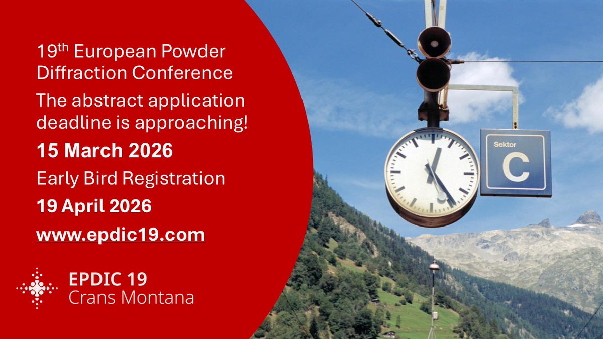 Swiss-crystallography tweet media