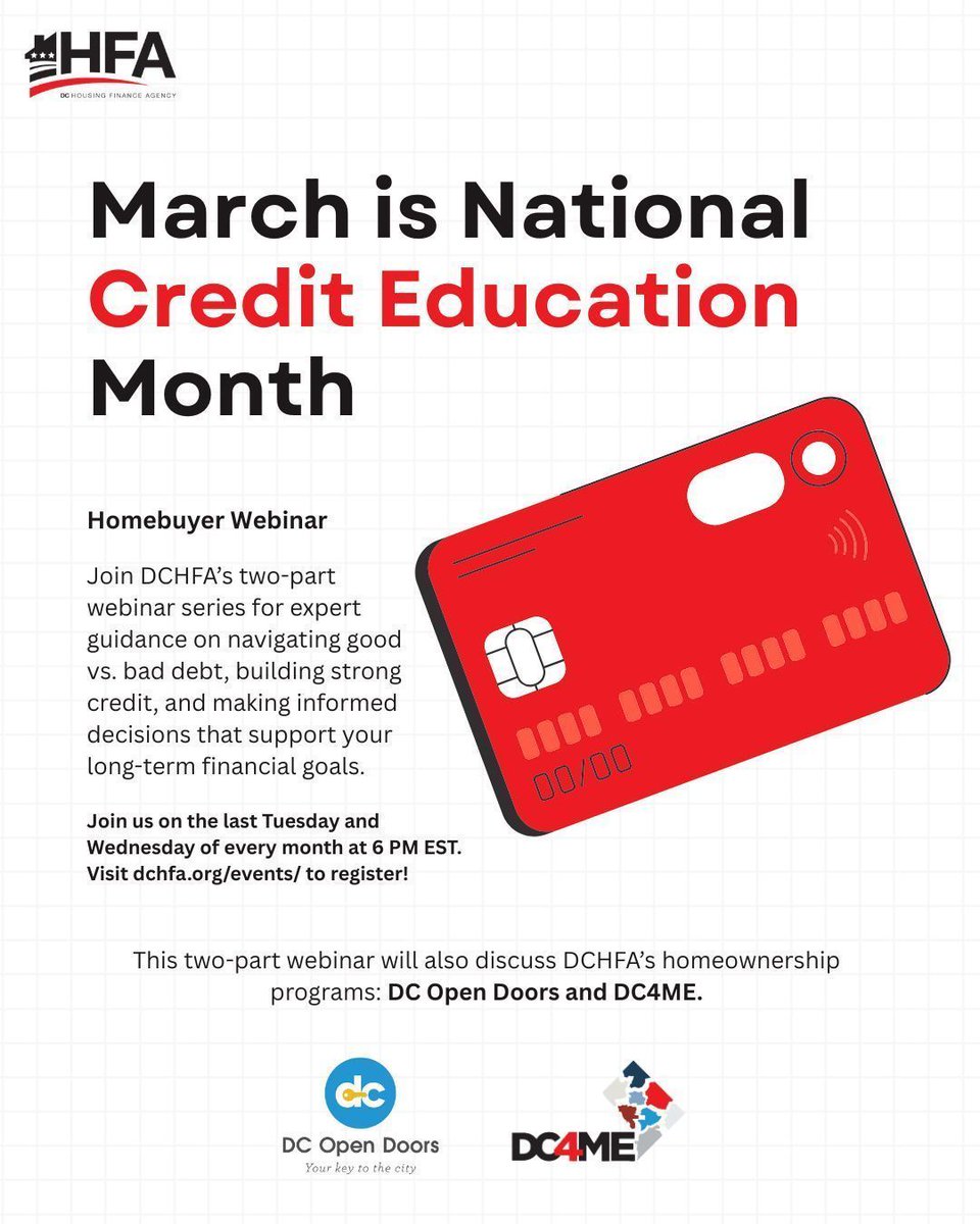 DC Housing Finance Agency (DCHFA) tweet media