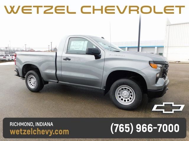 WetzelChevrolet's tweet photo. New 2026 Chevrolet Silverado 1500 WT 4WD, was $44,085, now $39,786, save $4,299: https://t.co/4xP78whT1f https://t.co/SN6udZuLgv